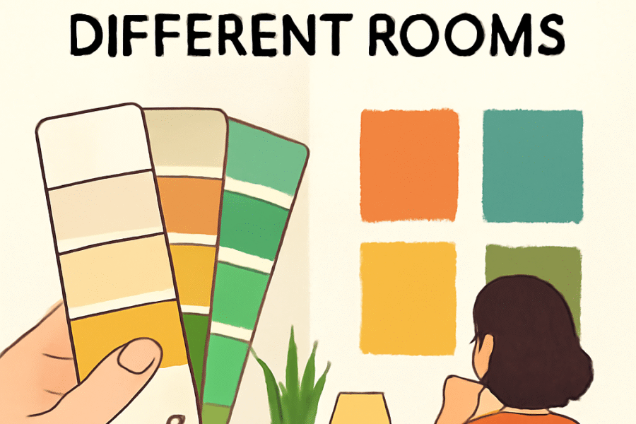 How to Choose the Right Paint Colors for Different Rooms