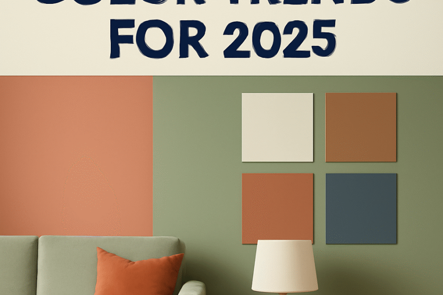 Top Interior Painting Color Trends for 2025