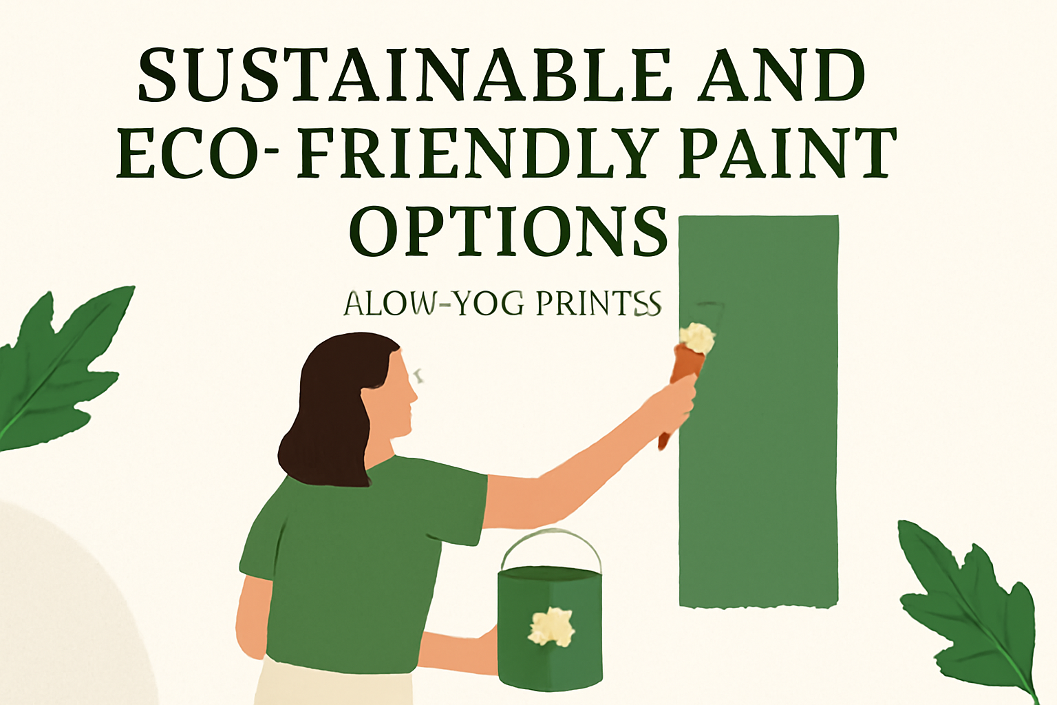 Sustainable and Eco-Friendly Paint Options (Low-VOC Paints)